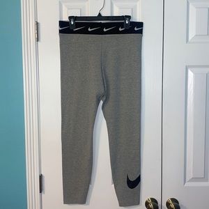 Gray Nike Leggings, Size: XL